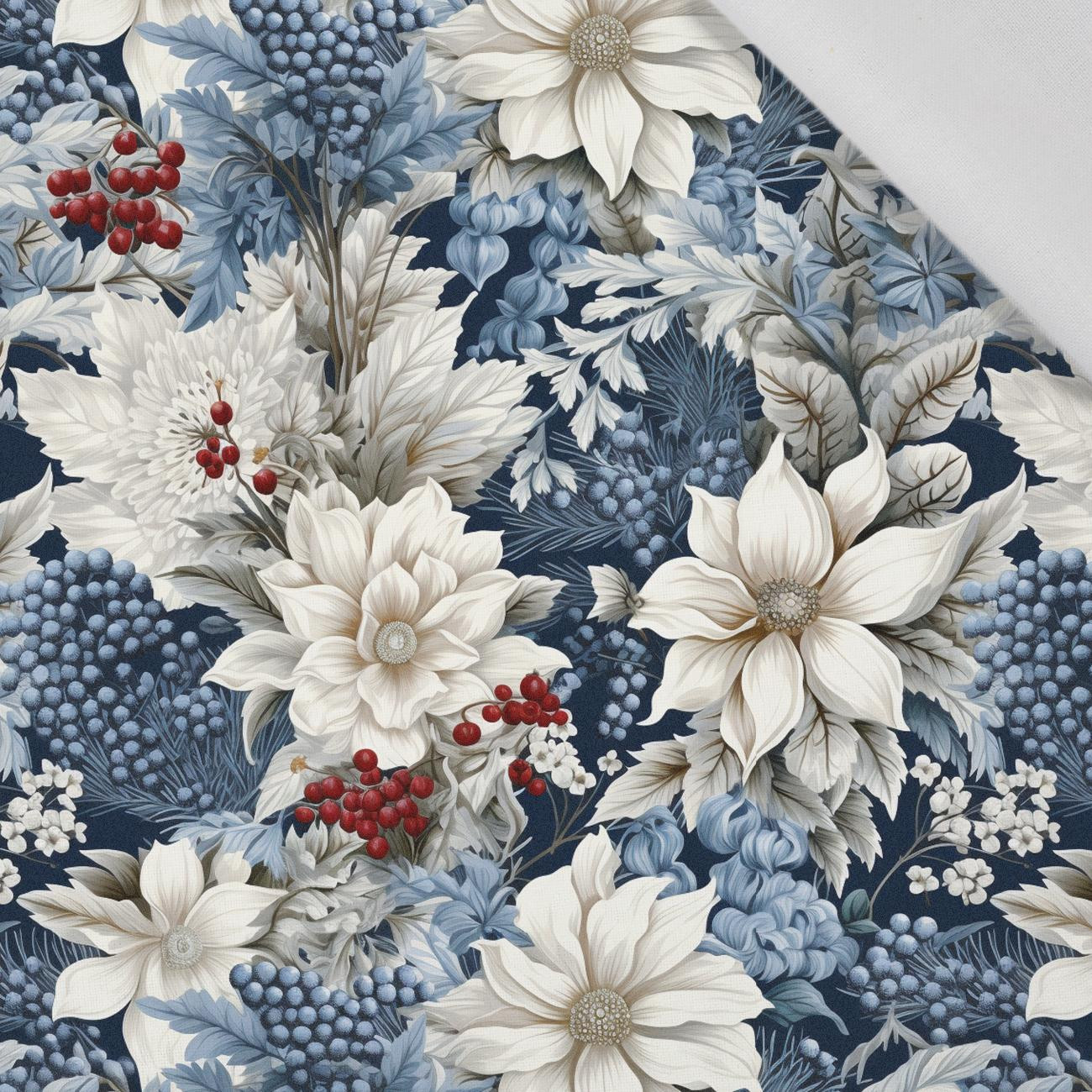 WINTER FLOWERS WZ.7 - quick-drying woven fabric