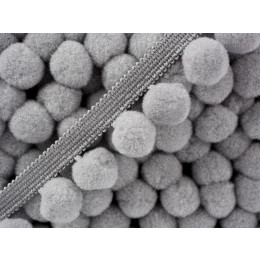 Pom Pom Trim PA40 - GREY