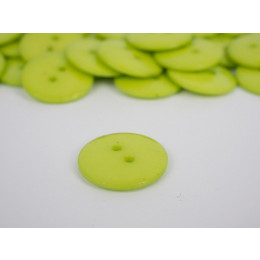 Kids button round 17,5 mm Lime