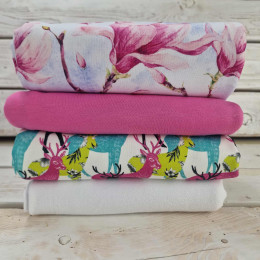 Fabric bundle PAT. 2 - looped knit fabric
