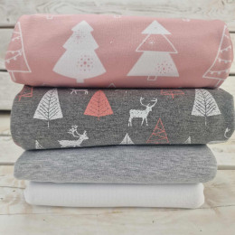 Fabric bundle PAT. 13 - looped knit fabric