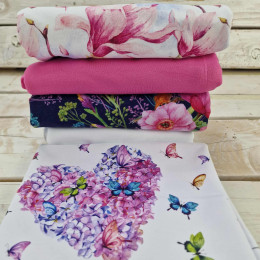 Fabric bundle PAT. 8 - looped knit fabric