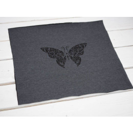 BUTTERFLY (ETNO) "S" / graphit - panel single jersey TE210