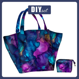 XL bag with in-bag pouch 2 in 1 - ALCOHOL INK PAT. 2 - sewing set