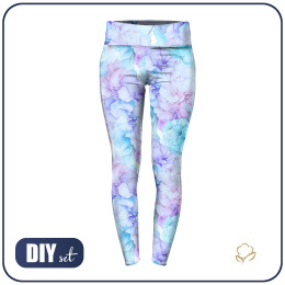 SPORTS LEGGINGS - ALCOHOL PASTEL WZ.3 - sewing set
