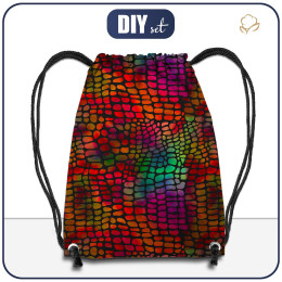 GYM BAG - ANIMAL SKIN pat.13 - sewing set