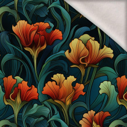 AUTUMN FLOWERS WZ.14 - brushed knitwear with elastane ITY