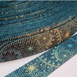 Webbing Tape with Print 25mm -  MEHNDI 2.0