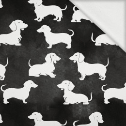 DOGS PAT. 5 - looped knit fabric with elastane ITY