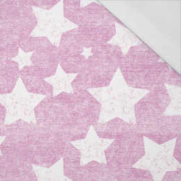 WHITE STARS / vinage look jeans (rose quartz) - single jersey with elastane 