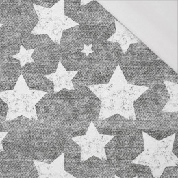 WHITE STARS / vinage look jeans (grey) - single jersey with elastane 