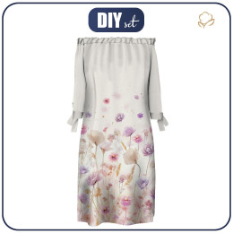 DRESS "CARMEN" - FLOWERS wz.10 - sewing set