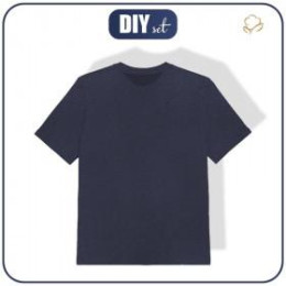 KID’S T-SHIRT (92/98) - JEANS - single jersey 
