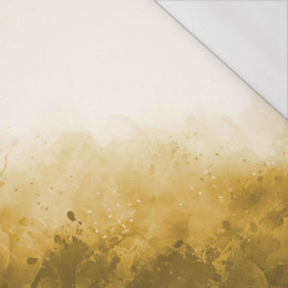 SPECKS (gold) - SINGLE JERSEY PANEL 