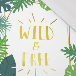 LEAVES (WILD & FREE) - SINGLE JERSEY PANEL 
