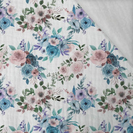 46cm FLOWER BOUQUET  pat. 9 (PUMPKIN GARDEN) - Cotton muslin