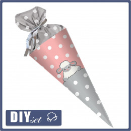 First Grade Candy Cone - SHEEP BARBRA - sewing set