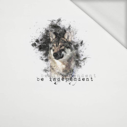 BE INDEPENDENT (BE YOURSELF) - panel looped knit
