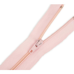 Coil zipper 14cm Closed-end - muted pink