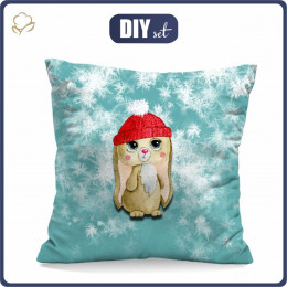 PILLOW 45X45 - MIA THE WINTER BUNNY - sewing set