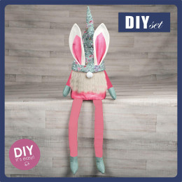 BUNNY EAR GNOME - IRIS - DIY IT'S EASY