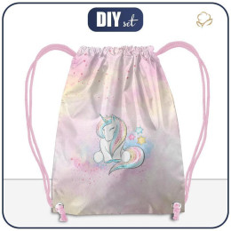 GYM BAG - UNICORNS AND RAINBOW  pat. 2 (WONDERLAND) - big