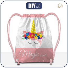 GYM BAG - UNICORN EN / Choice of sizes