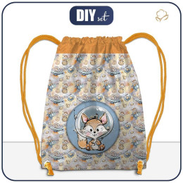 GYM BAG - SPACE CUTIES pat. 13 (CUTIES IN THE SPACE) - sewing set
