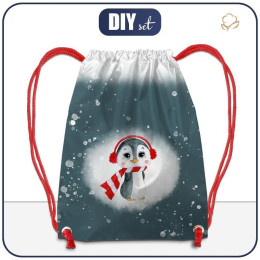 GYM BAG - ALBI THE WINTER PENGUIN - sewing set