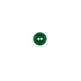 Button plastic 11mm green