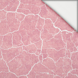 SCORCHED EARTH (white) / ACID WASH (rose quartz) - light brushed knitwear