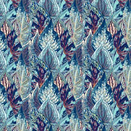 BLUE LEAVES (VINTAGE)