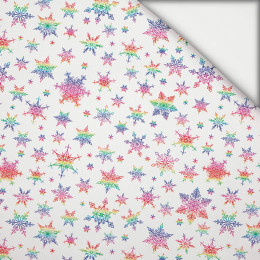 RAINBOW SNOWFLAKES PAT. 2 - light brushed knitwear