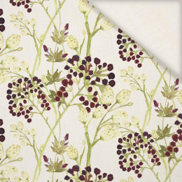 ELDERBERRY (BLOOMING MEADOW) - Linen with viscose