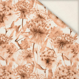 DANDELION PAT. 4 / peach fuzz - Linen 100%