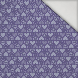 VALENTINE'S HEARTS pat. 2 (Very Peri) - lycra 300g