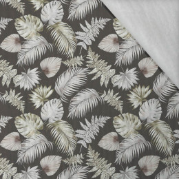 TROPICAL LEAVES - Cotton muslin