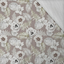 WHITE FLOWERS PAT. 3 - Cotton muslin