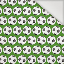 FOOTBALLS pat. 3 / green - lycra 300g