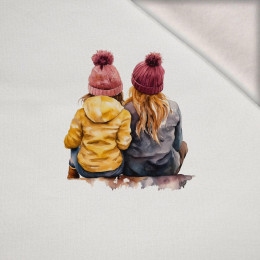 FRIENDSHIP - panel (75cm x 80cm) brushed knitwear with elastane ITY