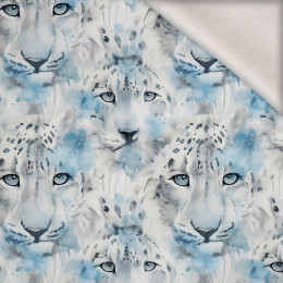 SNOW LEOPARD PAT. 2 - brushed knitwear with elastane ITY