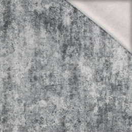GRUNGE (light grey) - brushed knitwear with elastane ITY