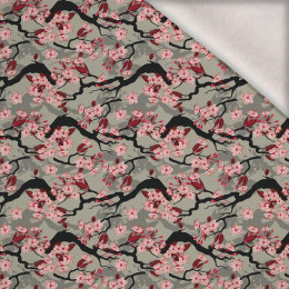 CHERRY BLOSSOM - brushed knitwear with elastane ITY