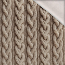 IMITATION SWEATER PAT. 1 - brushed knitwear with elastane ITY