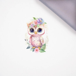 BABY OWL - panel (75cm x 80cm)  softshell 