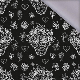 SKULLS CONTOUR / garland (DIA DE LOS MUERTOS) - softshell
