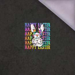 HAPPY EASTER / neon - panel,  softshell (60cm x 50cm)