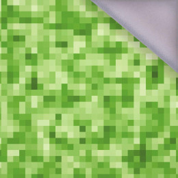 PIXELS pat. 2 / lime - softshell
