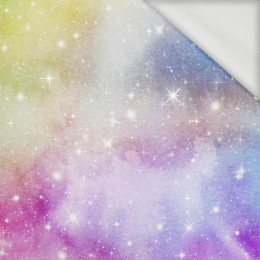 WATERCOLOR GALAXY PAT. 7 - looped knit fabric