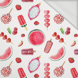 WATERMELON SUGAR - looped knit fabric